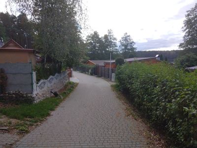 Ul. Plażowa Gostycyn, nad j. Średniak