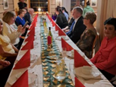 Spotkanie wigilijne Klubu MALWA z Pruszcza