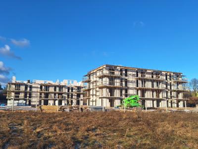 Budowa bloków przy ul. Maratońskiej w Gostycynie