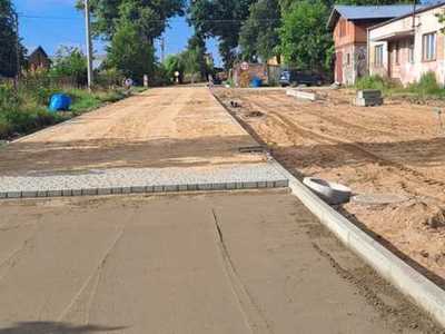 Prace drogowe w Kamienicy