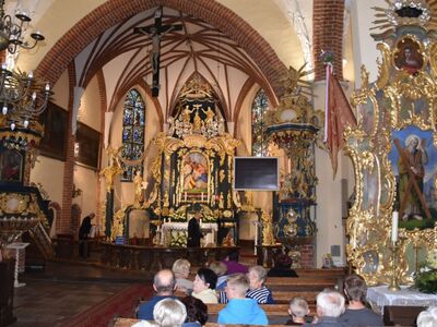 Sanktuarium Maryjne w Piasecznie, Wnętrze kościoła pw. Narodzenia NMP.