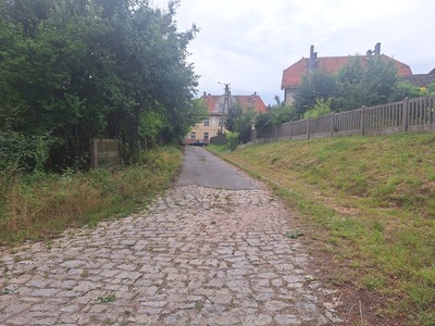 ulica Dworcowa w Pruszczu wcześniej