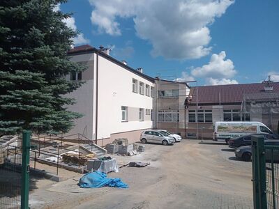 Remont wejścia do GOPS Gostycyn