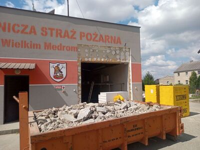 Rozbudowa remizy OSP Wielki Mędromierz