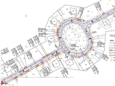 Zakres przebudowy ul. Dębowej w Pile