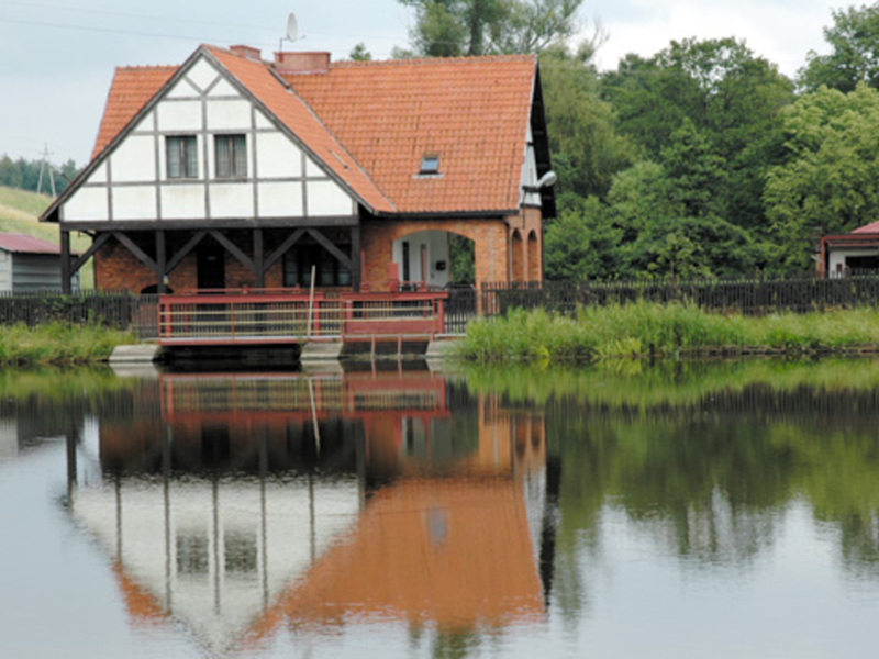 Elektrownia wodna na rzece Wierzycy w Nowej Wsi Rzecznej