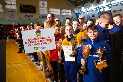 I Halowe Młodzieżowe Zawody Sportowo - Pożarnicze Powiatu Starogardzkiego