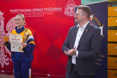 I Halowe Młodzieżowe Zawody Sportowo - Pożarnicze Powiatu Starogardzkiego