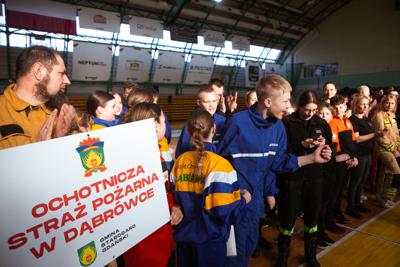 I Halowe Młodzieżowe Zawody Sportowo - Pożarnicze Powiatu Starogardzkiego