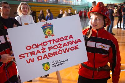 I Halowe Młodzieżowe Zawody Sportowo - Pożarnicze Powiatu Starogardzkiego