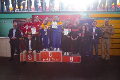 I Halowe Młodzieżowe Zawody Sportowo - Pożarnicze Powiatu Starogardzkiego