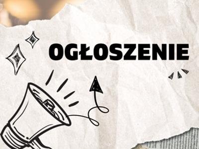 ogłoszenie