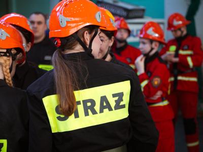  I Halowe Młodzieżowe Zawody Sportowo - Pożarnicze Powiatu Starogardzkiego