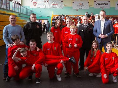  I Halowe Młodzieżowe Zawody Sportowo - Pożarnicze Powiatu Starogardzkiego