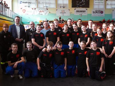  I Halowe Młodzieżowe Zawody Sportowo - Pożarnicze Powiatu Starogardzkiego