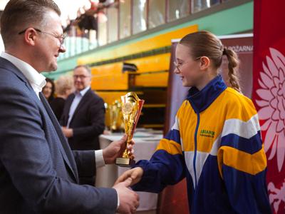 I Halowe Młodzieżowe Zawody Sportowo - Pożarnicze Powiatu Starogardzkiego