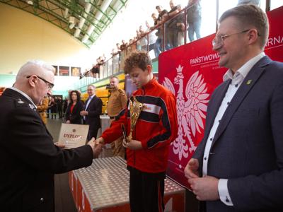  I Halowe Młodzieżowe Zawody Sportowo - Pożarnicze Powiatu Starogardzkiego