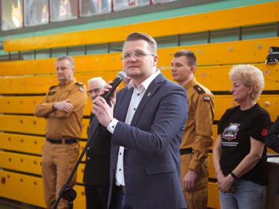  I Halowe Młodzieżowe Zawody Sportowo - Pożarnicze Powiatu Starogardzkiego