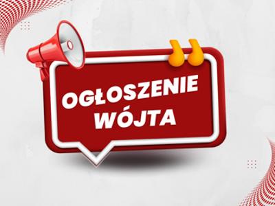 ogłoszenia wójta
