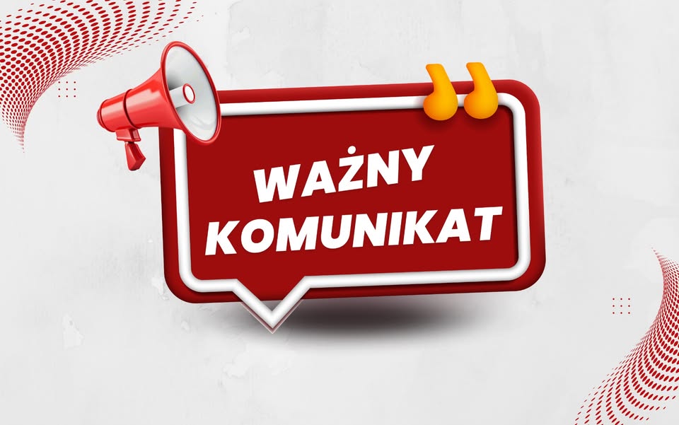 ważny komunikat