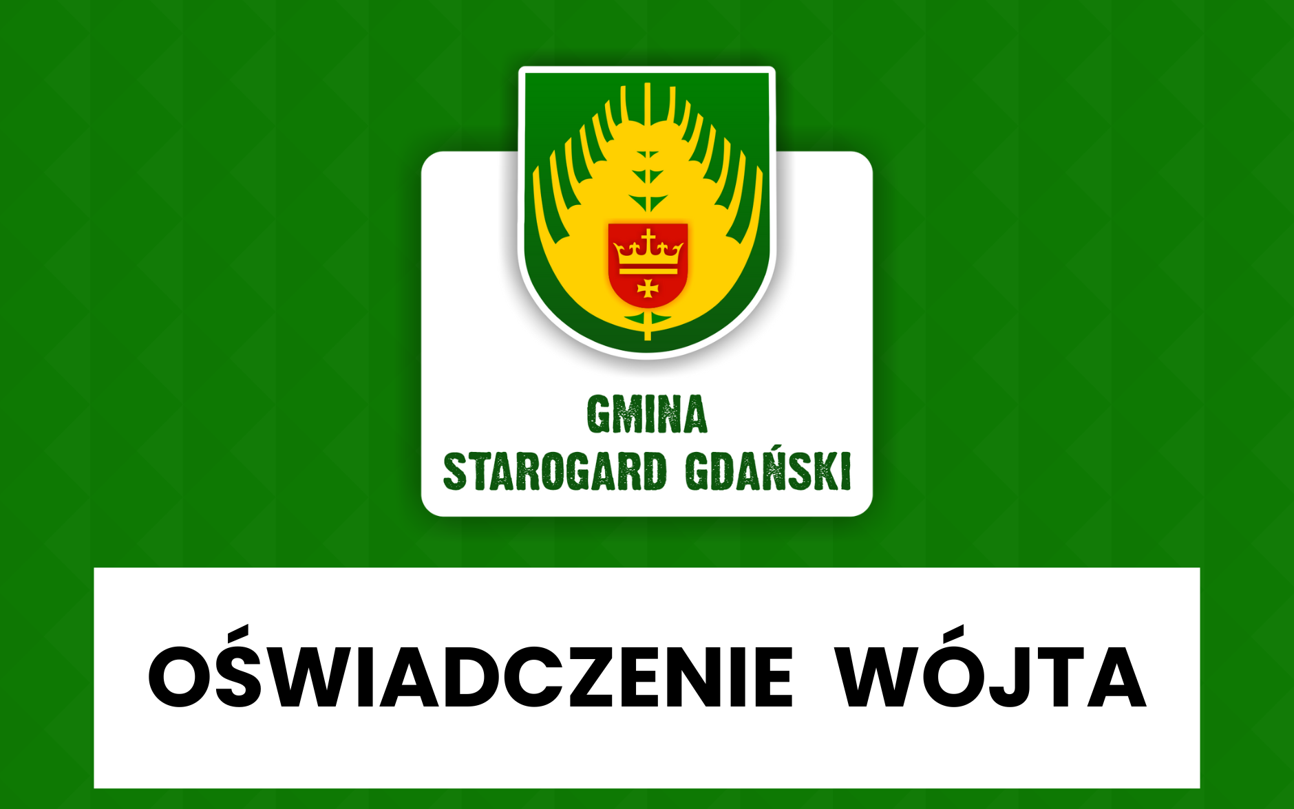 oświadczenie wójta