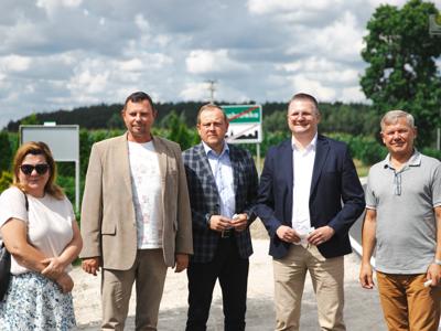 Nowa nawierzchnia drogi powiatowej w Dąbrówce