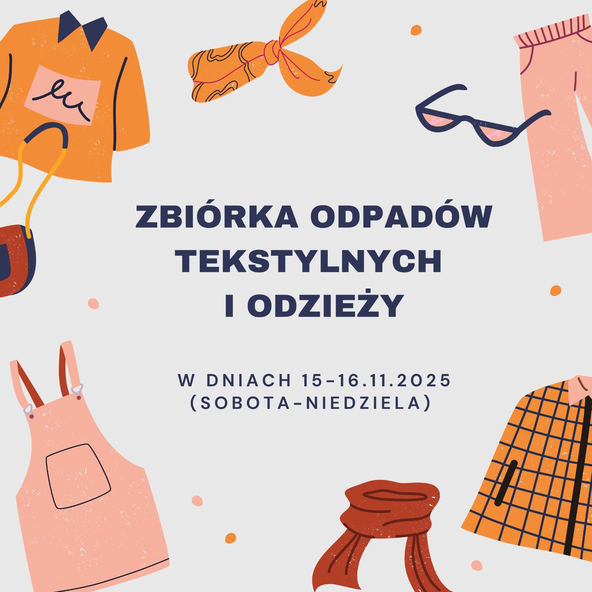 Zbiórka odpadów tekstylnych i odzieży