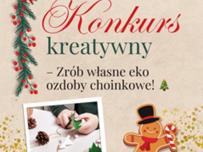 Konkurs plastyczny „Eko-ozdoby na choinkę”