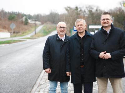 Nowa jakość drogi powiatowej – odcinek Owidz–Kolincz oddany do użytku