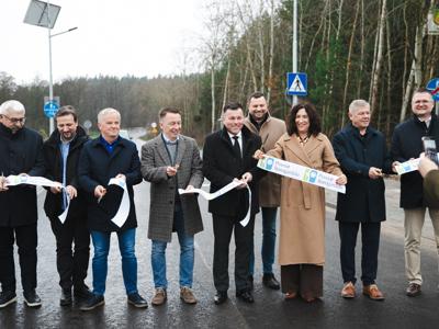 Nowa jakość drogi powiatowej – odcinek Owidz–Kolincz oddany do użytku