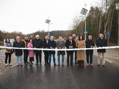 Nowa jakość drogi powiatowej – odcinek Owidz–Kolincz oddany do użytku