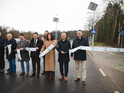 Nowa jakość drogi powiatowej – odcinek Owidz–Kolincz oddany do użytku
