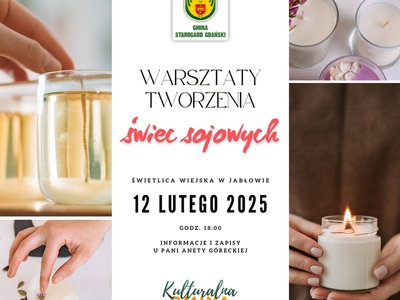 Warsztaty świece sojowe