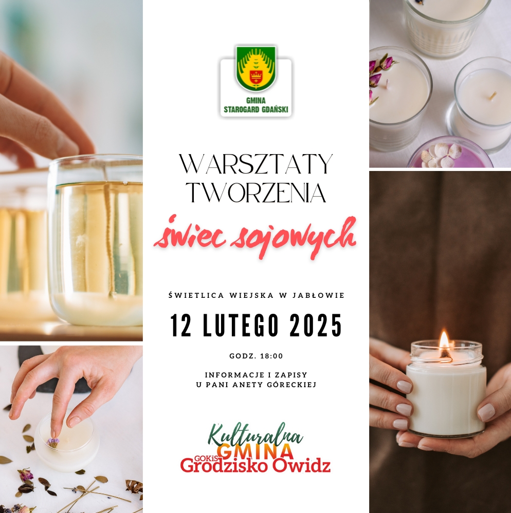 Warsztaty świece sojowe
