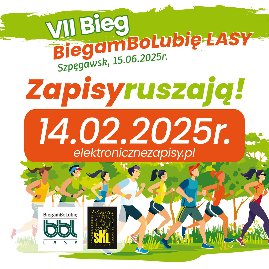 VII Bieg BiegamBoLubię Lasy Szpęgawsk