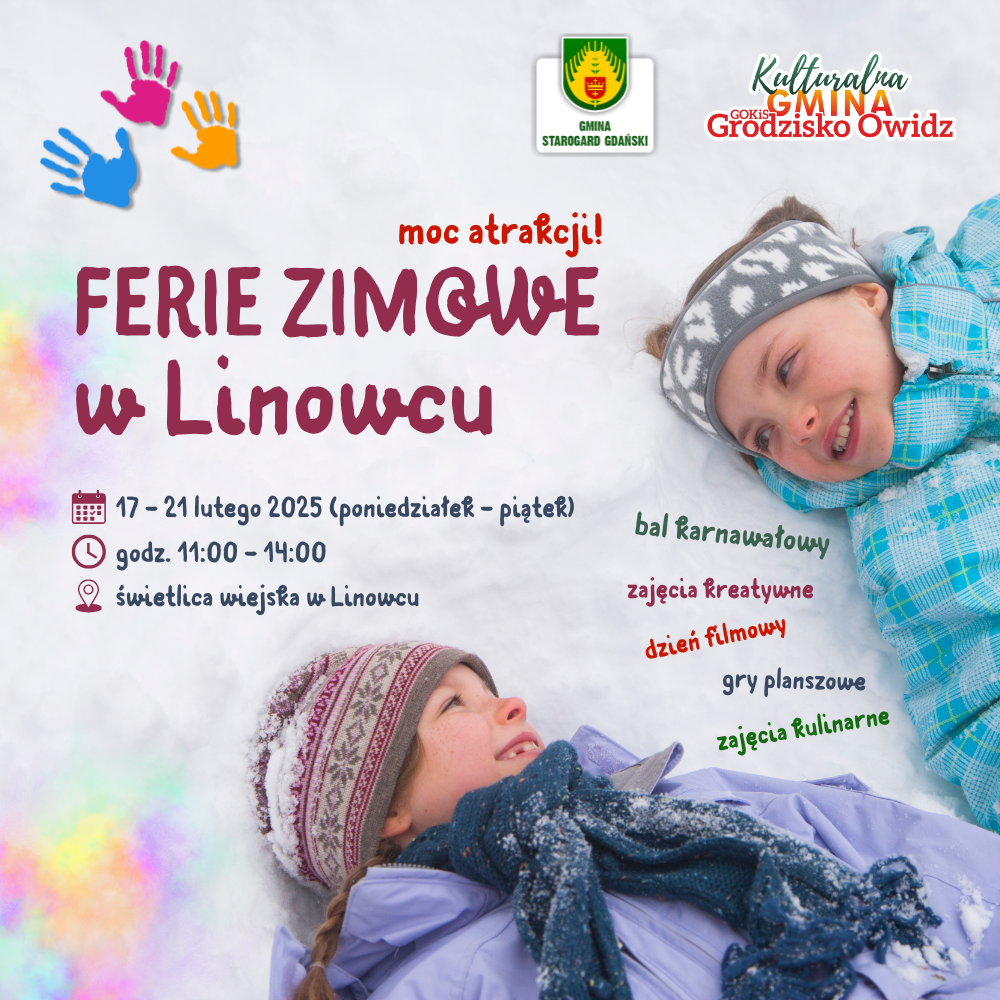 Linowiec: ferie zimowe w świetlicy
