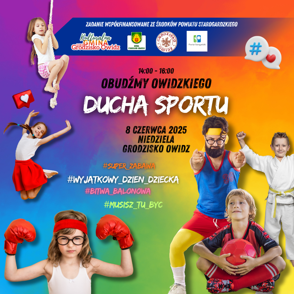 Obudźmy Owidzkiego Ducha Sportu! Wyjątkowy Dzień Dziecka w Grodzisku Owidz