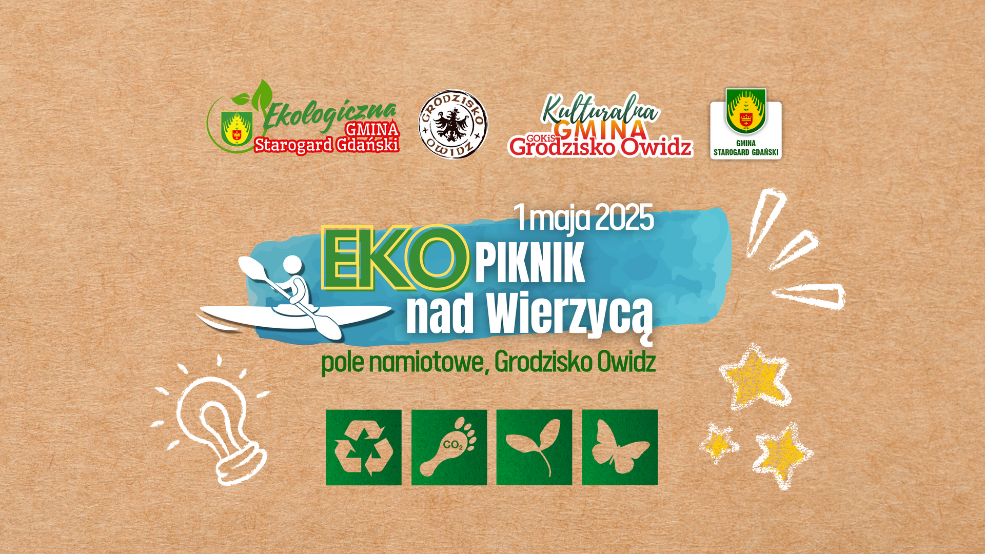 Plakato promujący Eko Piknik