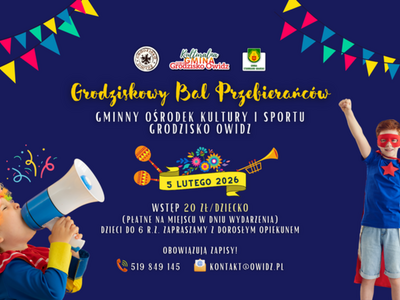 Grodziskowy Bal Przebierańców dla dzieci