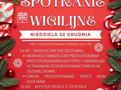 Spotkanie Wigilijne dla Mieszkańców Gminy
