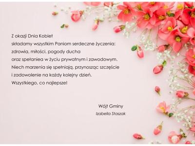 Życzenia z okazji Dnia Kobiet