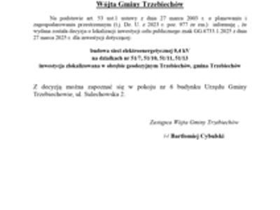 Obwieszczenie GG.6733.1.2025