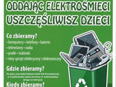 Oddając elektrośmieci uszczęśliwisz dzieci