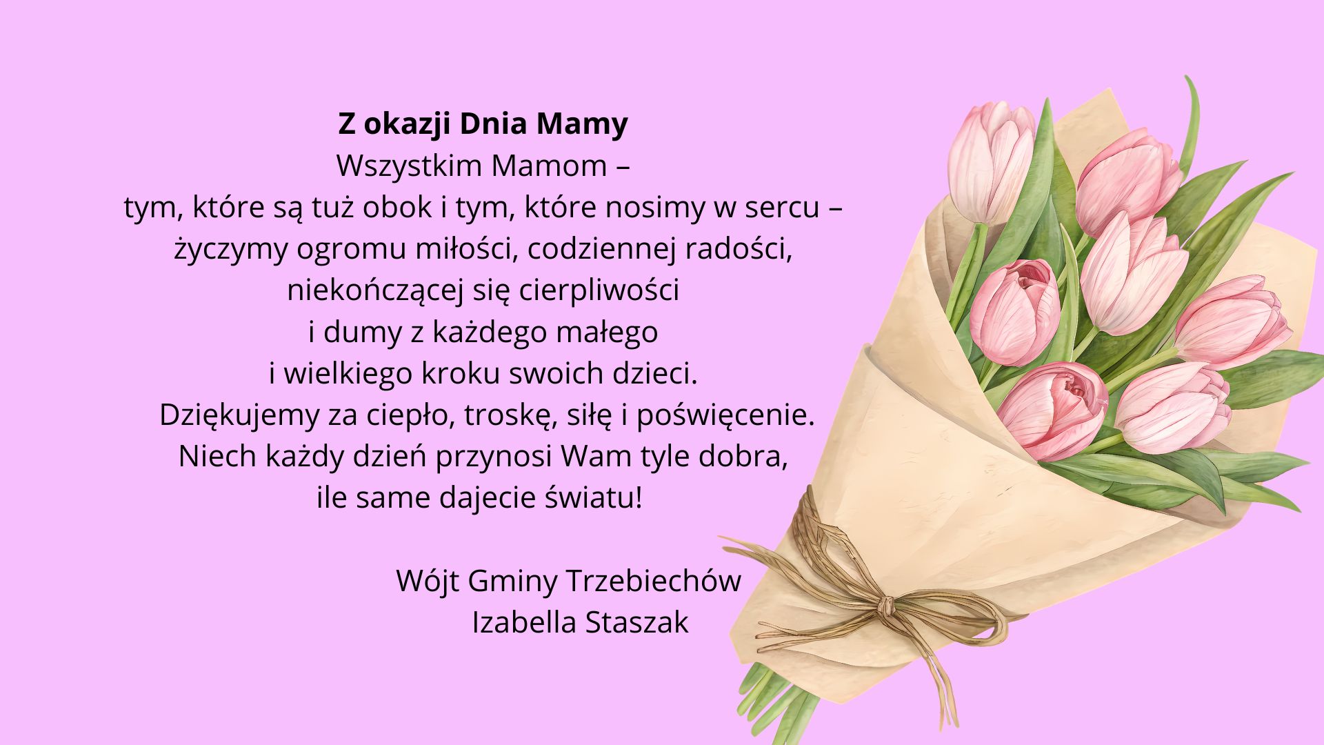 Życzenia z okazji Dnia Mamy