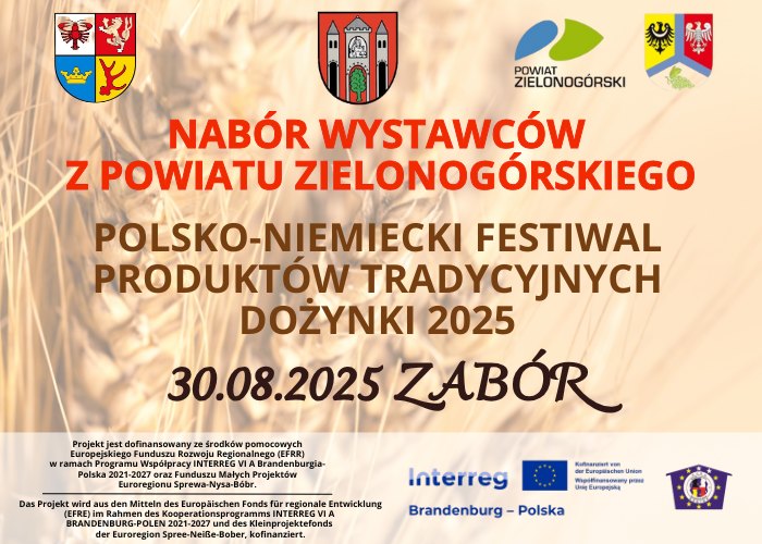 Polsko-niemiecki festiwal produktów tradycyjnych – Dożynki 2025