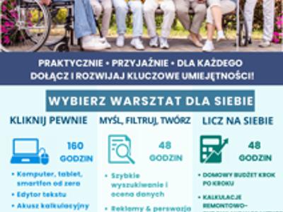 Projekt „Rozwiń kompetencje” dla mieszkańców powiatu zielonogórskiego