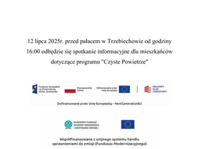 Spotkanie informacyjne dotyczące programu "Czyste Powietrze"