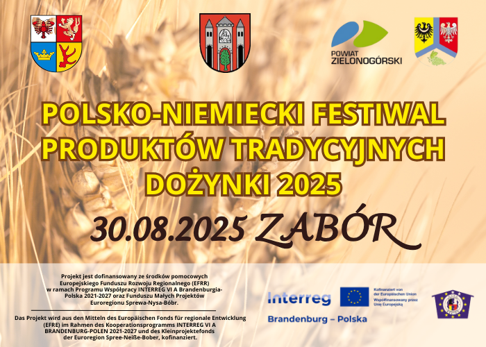 Polsko-niemiecki festiwal produktów tradycyjnych- Dożynki 2025
