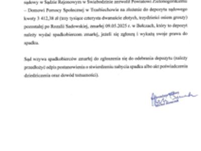 Ogłoszenie