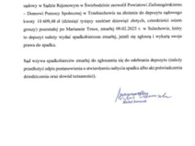 Ogłoszenie